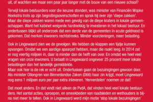 Stem PvdA. Voor een écht lokaal geluid in Den Haag